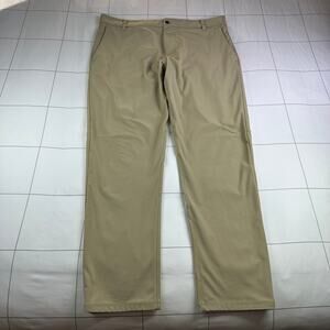 Lululemon Pants Men 38 Khaki Tan Commission Classic Warpstreme Chino Performance